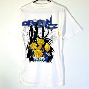Vintage DragonballZ T Shirt 2000 Goku Gohan White Tee